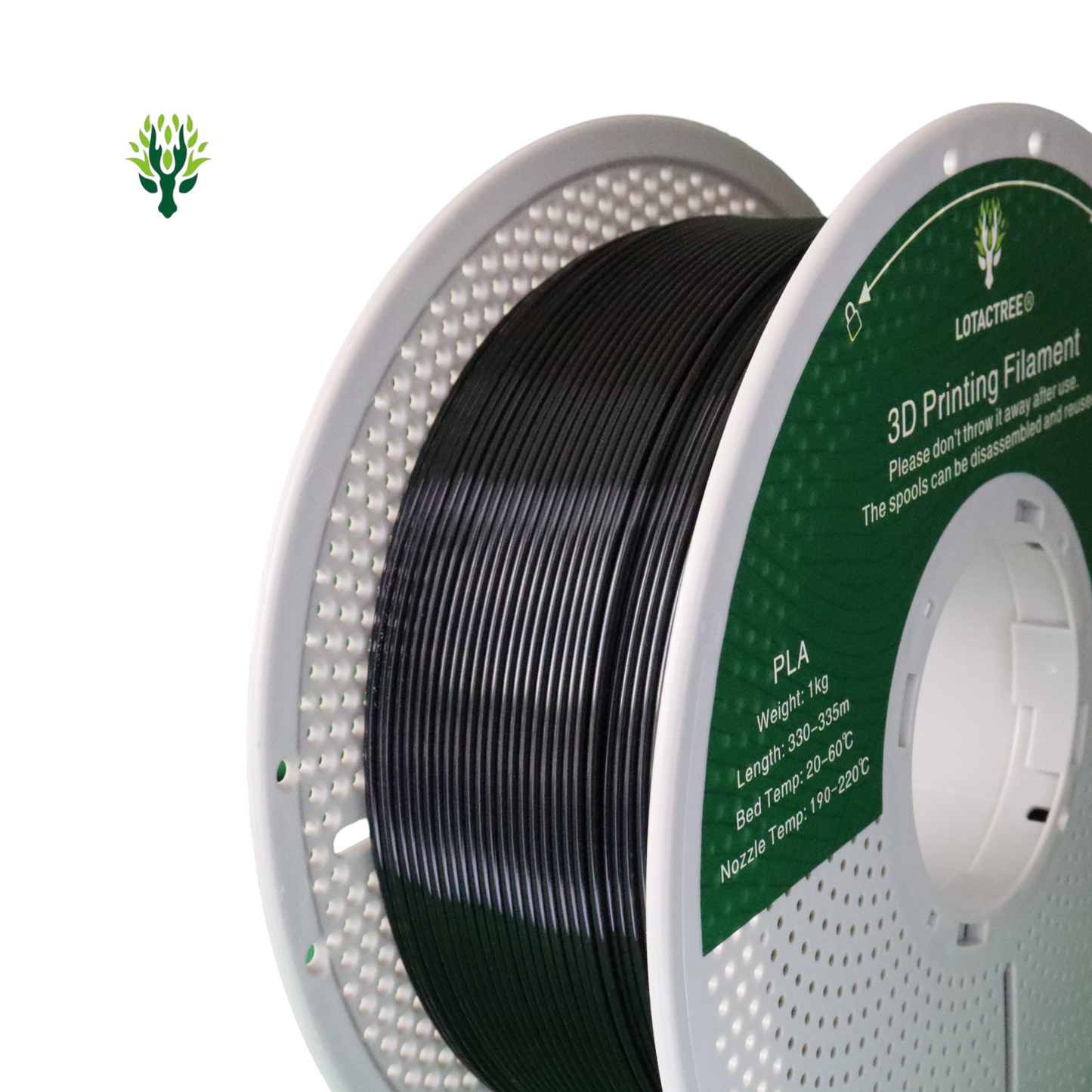PLA 3D Printing Filament 1.75mm 1Kg - Lotactree