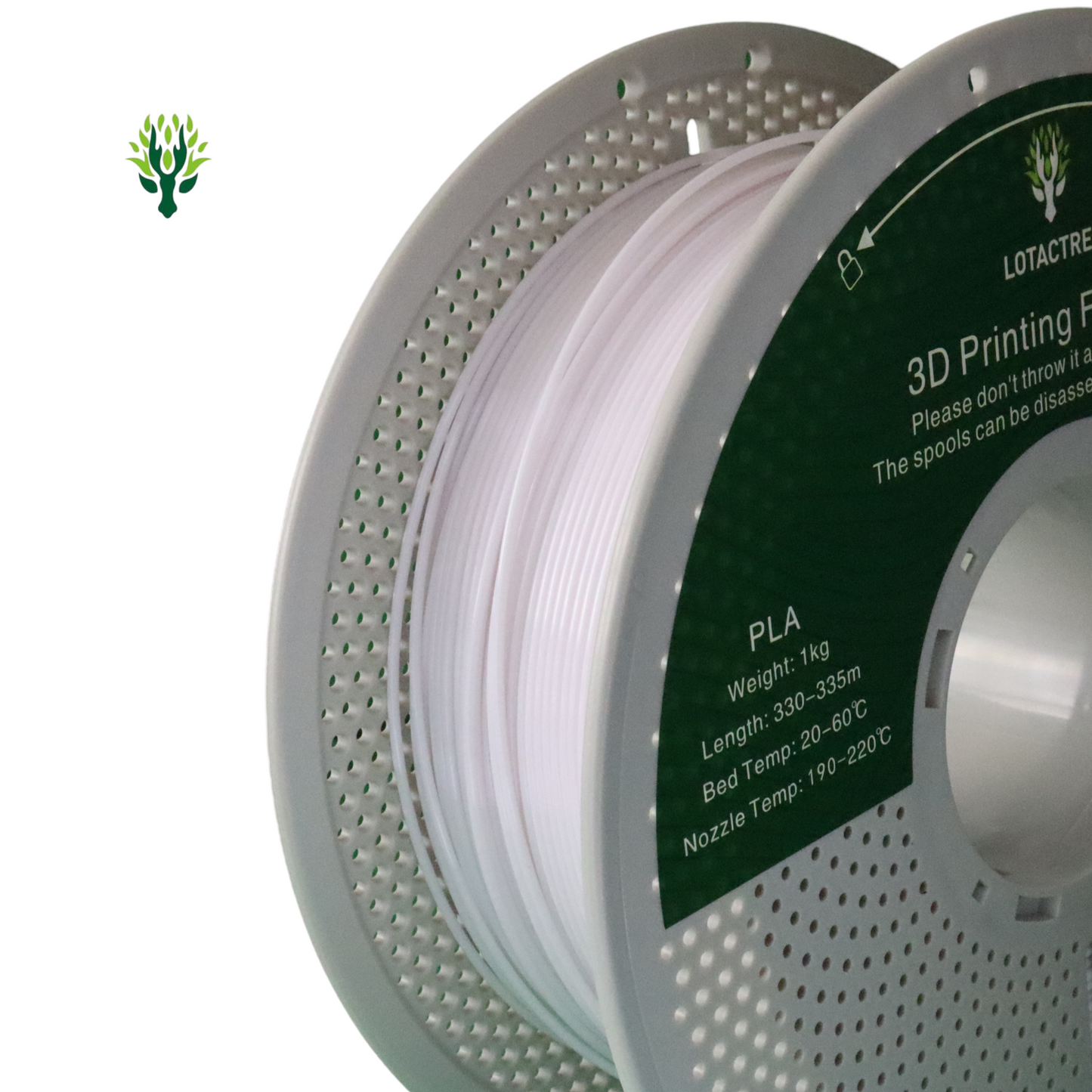PLA 3D Printing Filament 1.75mm 1Kg - Lotactree