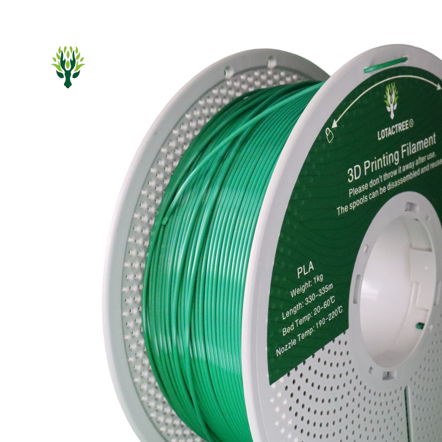 PLA 3D Printing Filament 1.75mm 1Kg - Lotactree