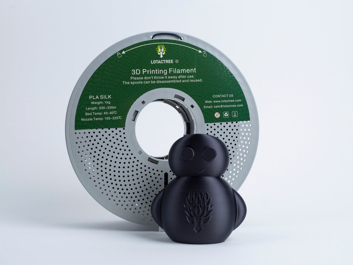 Filamento de Impressão 3D PLA SILK 1,75mm 1Kg - Lotactree