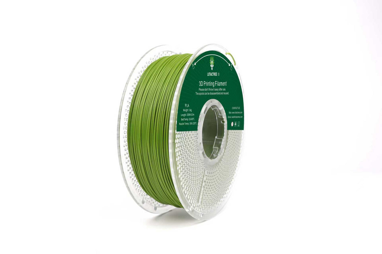 PLA 3D Printing Filament 1.75mm 1Kg - Lotactree