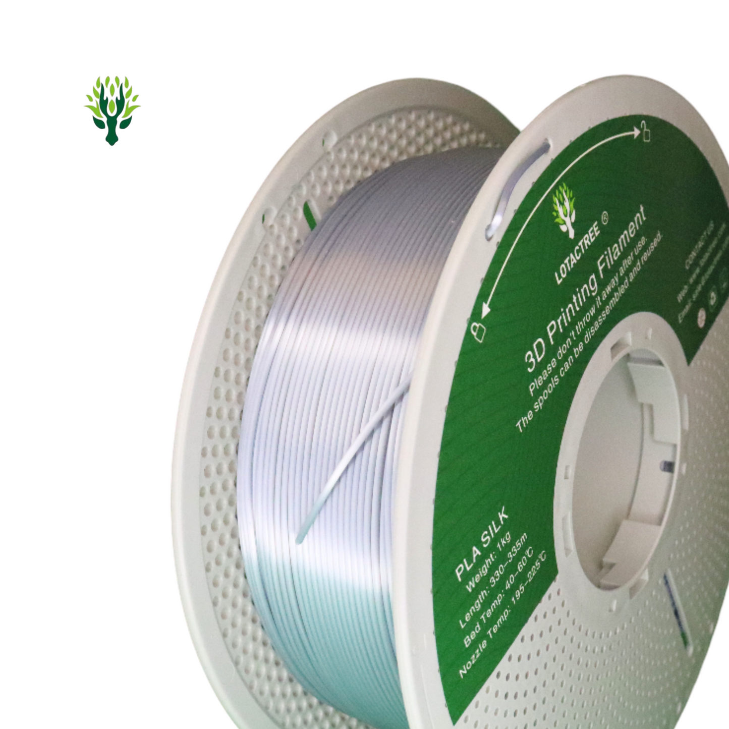 PLA SILK 3D Printing Filament 1.75mm 1Kg - Lotactree