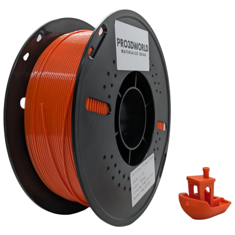 Filamento de Impressão 3D PETG 1,75mm 1Kg - Pro3D