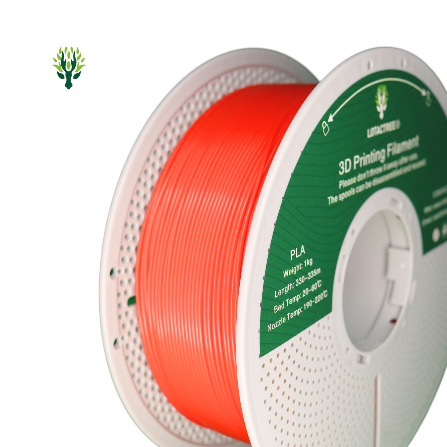 Filamento de Impressão 3D PLA 1,75mm 1Kg - Lotactree
