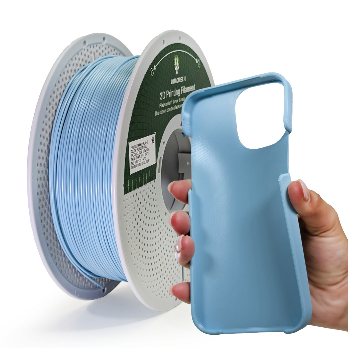Filamento de Impressão 3D PLA-E 1,75mm 1Kg - Lotactree