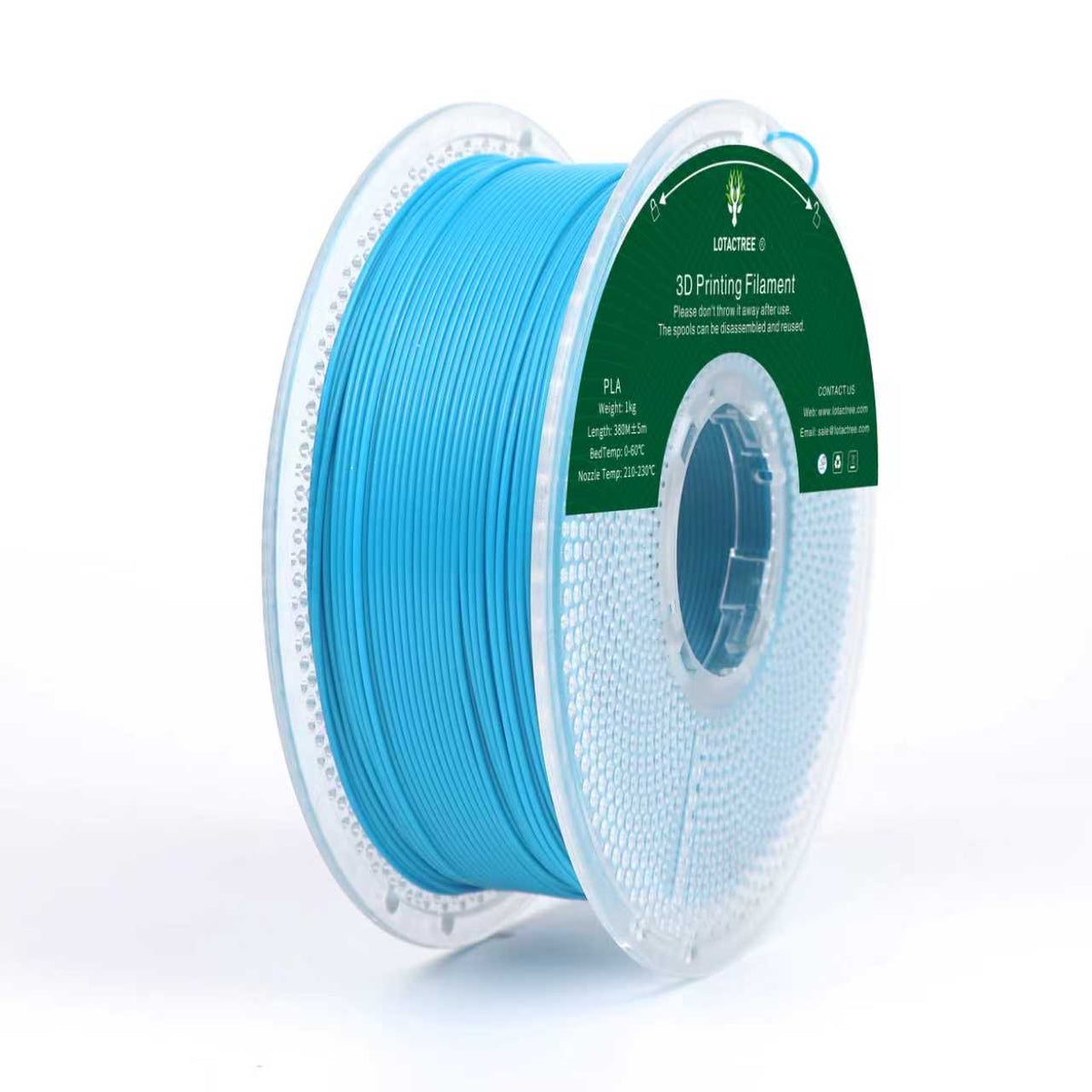 Filamento de Impressão 3D PLA 1,75mm 1Kg - Lotactree